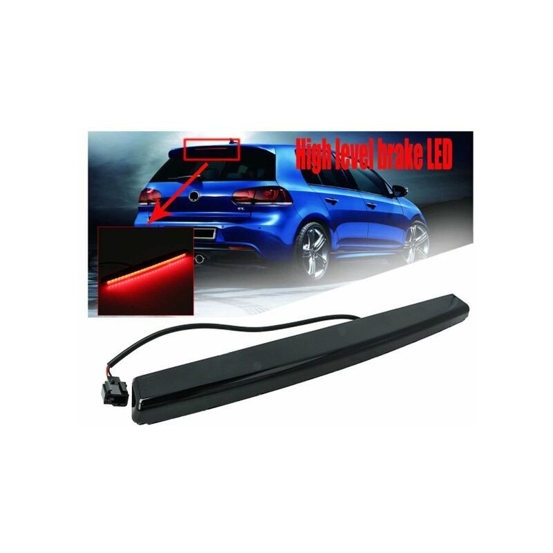 Image of Carall - Kit Luce Terzo Stop a Led Singolo Nero Fume Per vw Scirocco 2009-2016