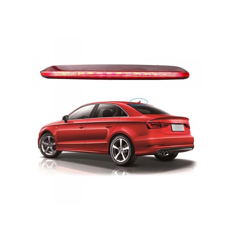 Image of Kit Luce Terzo Stop a Led Singolo Rosso Per Audi A3 S3 RS3 2004-2012 oem 8P4945097C