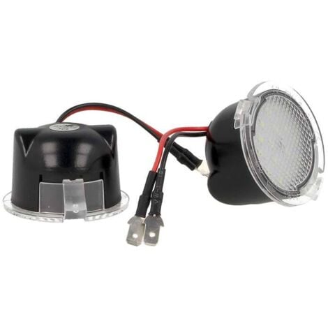 CARALL Kit Luci Led Di Cortesia Sotto Specchietto Retrovisore Ford S-MAX Mondeo Edge Explorer Taubus Lincoln MKZ 2014