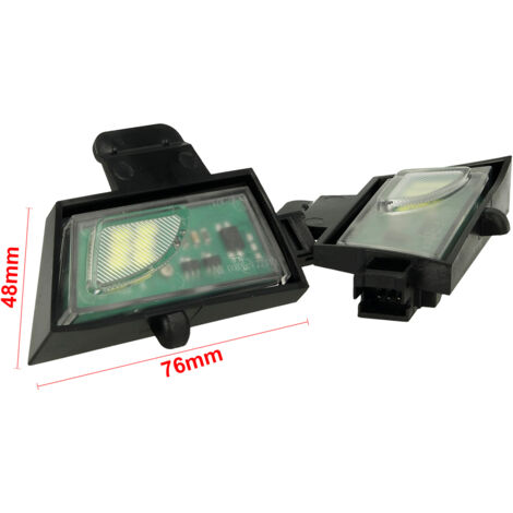 Kit Luci Led Di Cortesia Sotto Specchietto Retrovisore Per VW Golf 7 12V 2W