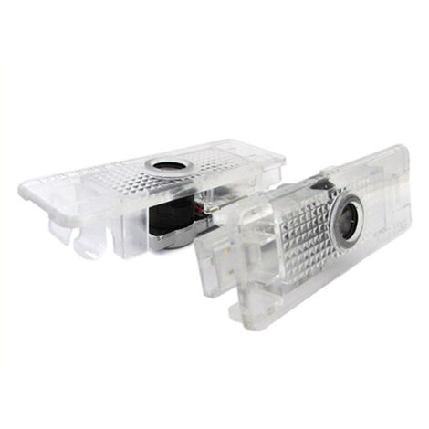 Kit Luci Led Logo Proiettori Auto Portiere BMW E53 X5 E39 Senza Modifica