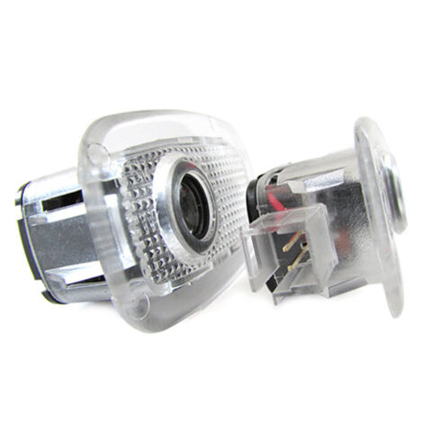 Kit Luci Led Logo Proiettori Auto Portiere Mercedes Benz Class C CL S W216 W221 Senza Modifica Plug & Play
