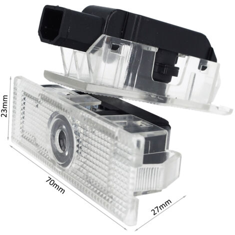 Kit Luci Led Logo Proiettori Auto Portiere Per Fiat 500X 500L Punto EVO Bravo MK2 II Grande Punto Croma Tipo