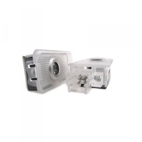Kit Luci Led Logo Proiettori Auto Portiere Peugeot Senza Modifica