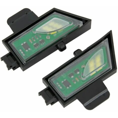 KIT LUCI SPECCHIETTI RETROVISORI ESTERNI CON ILLUMINAZIONE AMBIENTALE A LED COMPATIBILE CON VW Golf 7 Berlina  Variant  Alltrack, VETRO TRASPARENTE