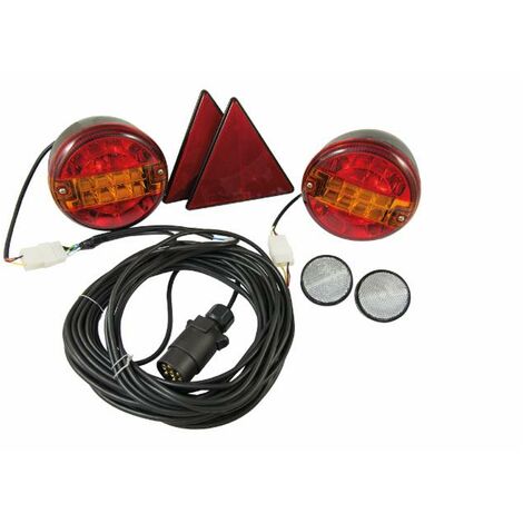 Kit luci standard con fanali rotondi a led