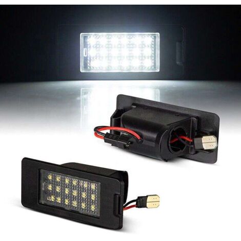 KIT LUCI TARGA A LED COMPATIBILE CON Cadillac Escalade BJ 2014-2020, VETRO TRASPARENTE
