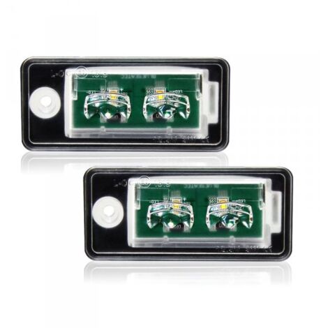 Kit Luci Targa Led Audi Q7 A4 A3 A8 A6 S6 Canbus 6000K 10W 12V IP67