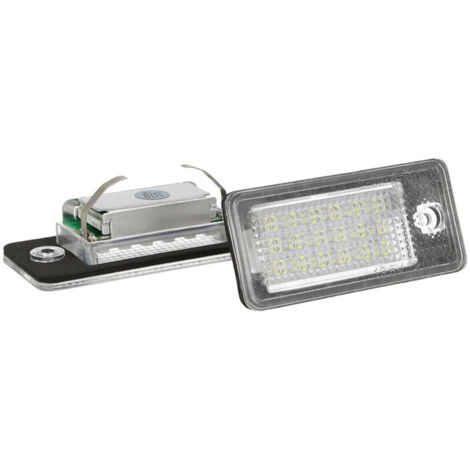 Kit Luci Targa Led Audi Q7 S6 A3 Cabriolet RS4 Avant Quattro Cabriolet RS6 Plus Avant A4 S4 B6 B7 A8 S8 A6 C6 A3 S3 24 Smd Bianco