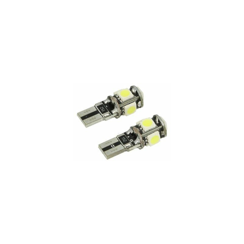 Image of 24V Lampada Led Canbus T10 W5W Colore Verde Luci Posizione Targa Per Camion Bus Barca 5 Smd 5050