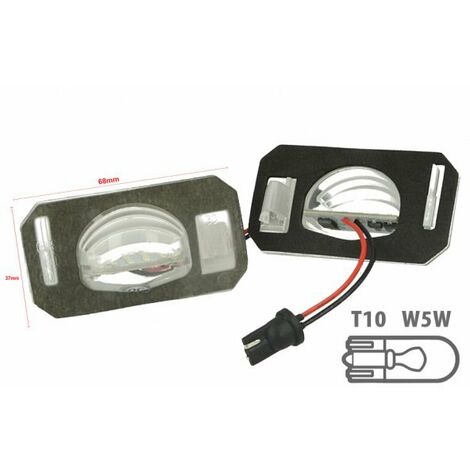 Kit Luci Targa Led Jaguar New XJ XF S20753 Bianco Canbus