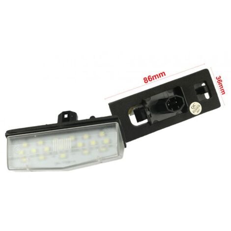Kit Luci Targa Led Lexus NX200T 300H AGZ1 AYZ1 RX450H 200T AGL2 GYL2 CT200H ZWA10 OEM 81204 76010 Bianco Canbus
