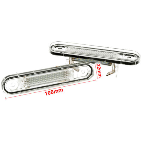 Kit Luci Targa Led Mercedes Benz Class E W124 W201 Class C W202 A1248200256