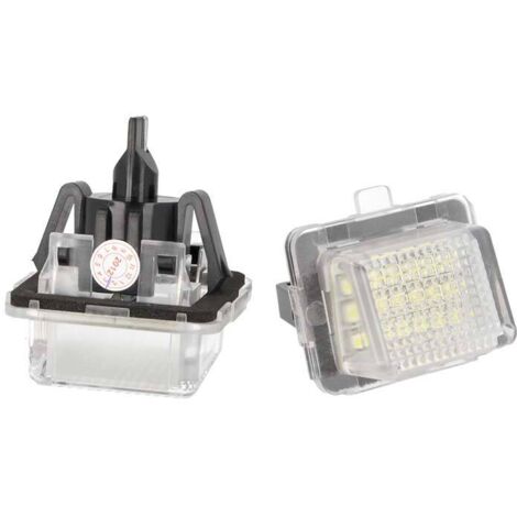 Kit Luci Targa Led Mercedes Benz W204 Wagon W221 C207 W212 C216 18 Smd Bianco