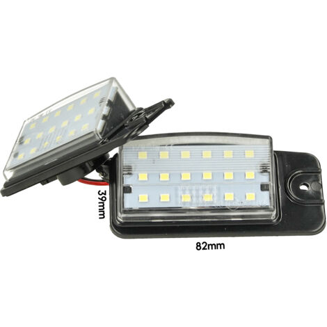 Kit Luci Targa Led Nissan Murano Altima Maxima Pathfinder Rogue X-Trail NV1500 NV2500 NV3500 Infiniti EX25 EX35 EX37 QZ50 FX35 FX37 FX50 QX70