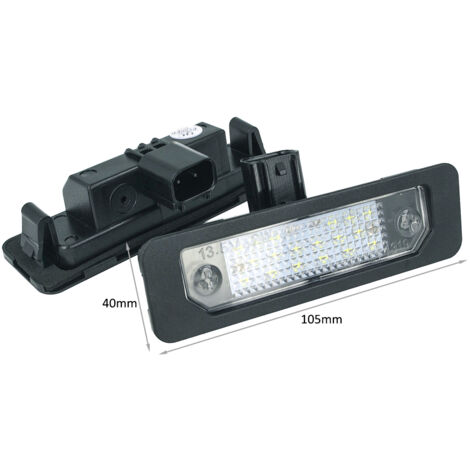 Kit Luci Targa Led Per Ford Flex Taurus Mustang Focus Fusion Mercury Sable Milan