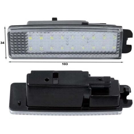 Kit Luci Targa Led Toyota J200 Land Cruiser Lexus LX570 OEM 81270-60460