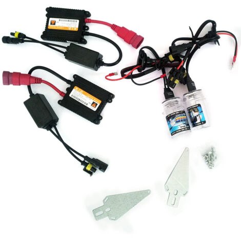 Kit Luci Xenon Centraline Ballast Slim Fari Xeno H1 6000k 45w Auto Moteur