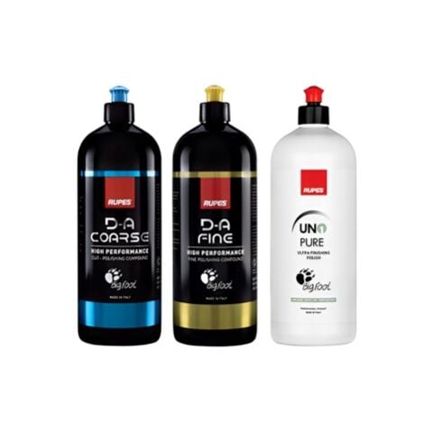 FERRARIS COLOR KIT LUCIDATURA PROFESSIONAL RUPES 3pz da 1LT