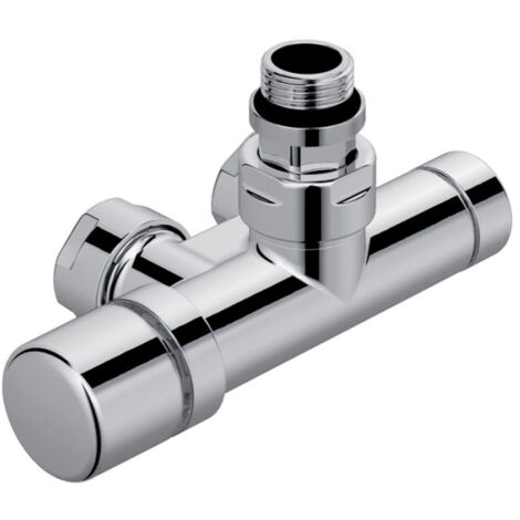Kit M - Pack Robinetterie thermostatisable monopoint (tête à gauche) coudé chromé - ACOVA 991568
