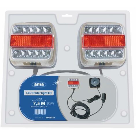 Kit magnetico con fanali e led 12,5/4 m