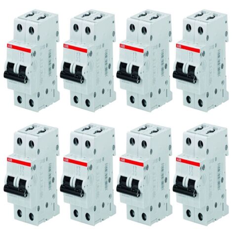 kit magnetotermici Abb 1+N 2 moduli 1P+N 4,5KA 16A S598392