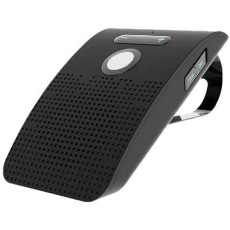 Kit mains libres Bluetooth 4.2 pour voiture avec haut-parleur Hi-Fi et récepteur audio sans fil