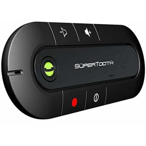 DPZO Kit Mains Libres Bluetooth Visor SpeakerphoneCar pour Smartphone Compatible (Noir)-, kueatily-INHHUB