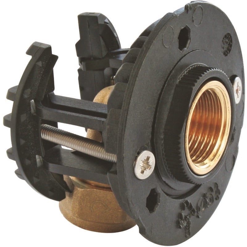 Kit complet fixation Robinet Machine à Laver- per Ø16 - Rac Compression F15/21