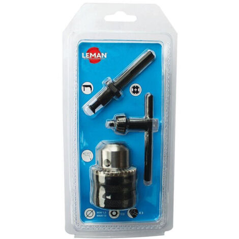 KIT  MANDRIL  +  LLAVE  +  ADAPTADOR  SDS  LEMAN  913.003
