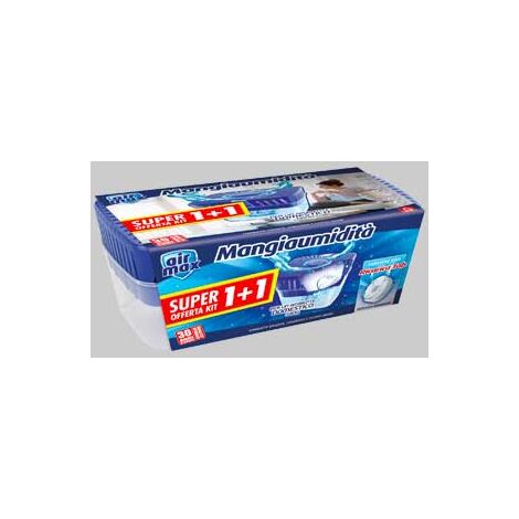 Kit mangiaumidita 1+1 450 gr 1+1 450 gr + ricarica tab 450 gr