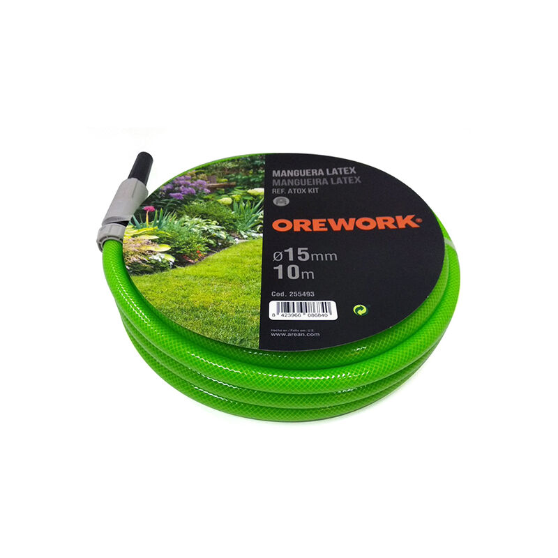 

Kit manguera látex ref atox 15 mm x 15 m - Orework