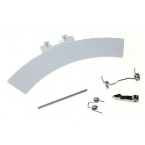 KIT MANIGLIA LEVA PORTA OBLO' LAVATRICE AEG REX ELECTROLUX 4055193256 ORIGINALE