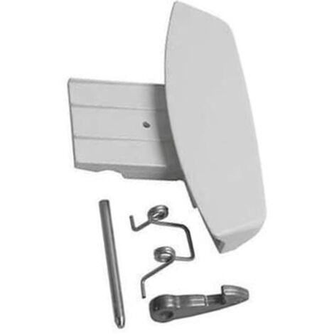 KIT MANIGLIA LEVA PORTA OBLO' LAVATRICE ARISTON INDESIT 116576 ORIGINALE