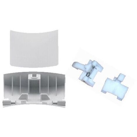 KIT MANIGLIA + NASELLO PORTA OBLO' LAVATRICE BOSCH SIEMENS 183607 + 183608