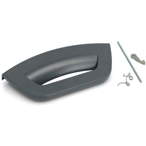 KIT MANIGLIA OBLO GRIGIA PORTA LAVATRICE ARISTON HOTPOINT FUTURA INDESIT