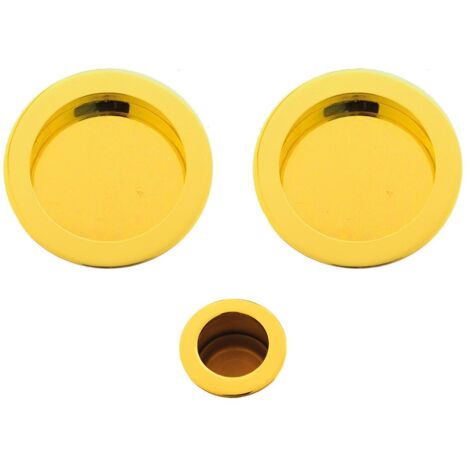KIT MANIGLIE PER PORTE SCORREVOLI finitura cromo satinato
