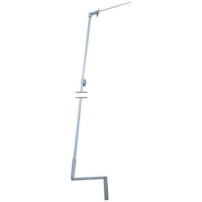 Afbat - Kit manivelle acier laqué, H.1400 x L.12 x P.12 mm