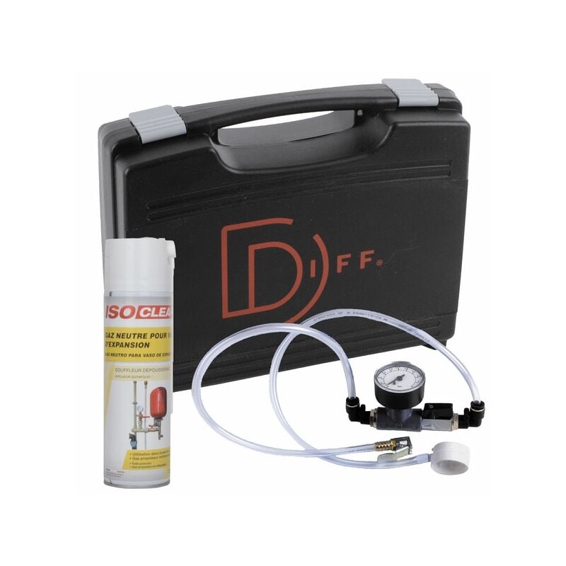 Kit mano gonflage vase d'expansion aérosol gaz neutre - DIFF