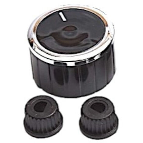 Kit manopola adattabile inox nero x4 forno 28MA62