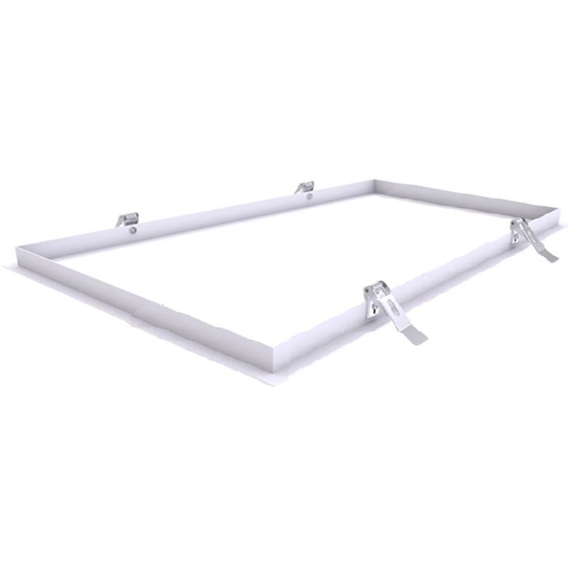 Kit cadre encastré pour panneaux led 120x60 Kit cadre encastré pour panneaux led 120x60