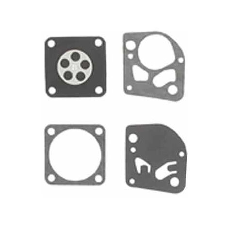 Kit Membranes Et Joints Carburateur Adaptable Teikei Monté Sur Mitsubishi Mcculloch, Robin & Stihl à Moteur Fuji /komatsu.