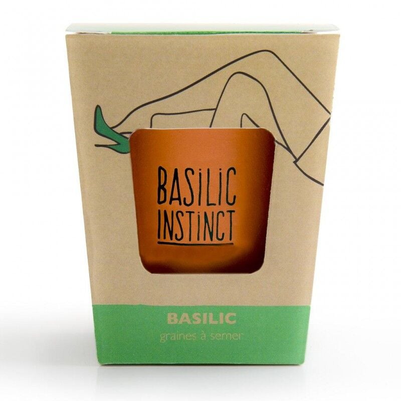 Radis Et Capucine - Kit message - Basilic - Basilic Instinct