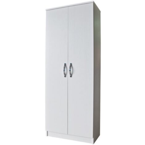 kit meuble A  chaussures mobile 2 portes et 5 A tagA res en frA ne blanc