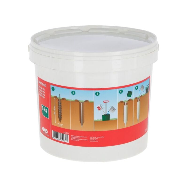 Kit Mise À La Terre Bentonit, Seau De 6kg