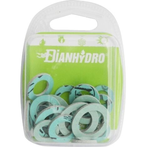 KIT MISTO GUARNIZIONI ESENTI AMIANTO BLISTER pz.10x(3/8-1/2) +pz.5x(3/4) FAIDF