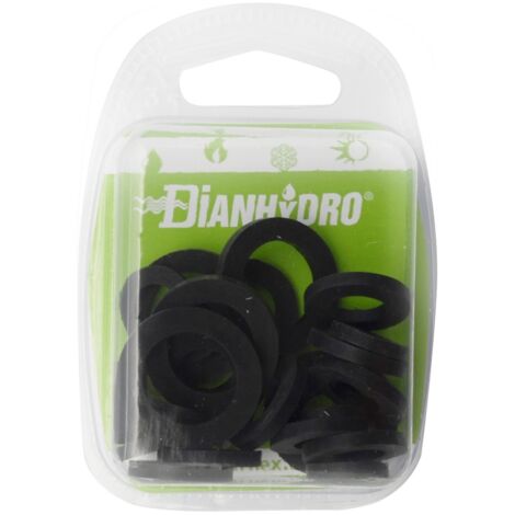 KIT MISTO GUARNIZIONI PER RACCORDI SANIT. IN GOMMA T.M. BLISTER pz.10x(3/8-1/2) +pz.5x(3/4) FAIDF