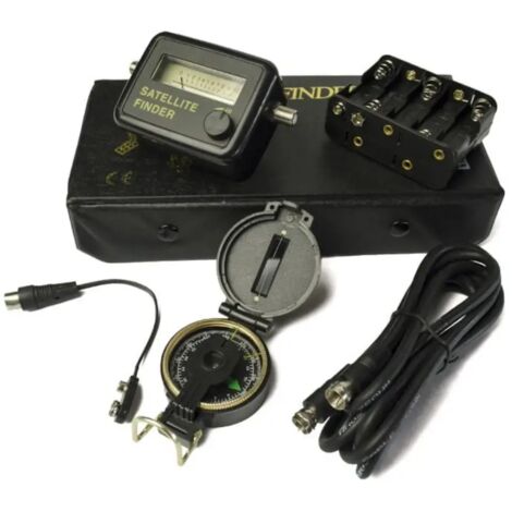 Kit misuratore satellitare + bussola Satfinder