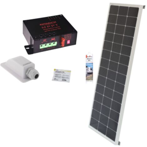 Kit Monocristallin 160w Avec Mppt 15a - Antarion