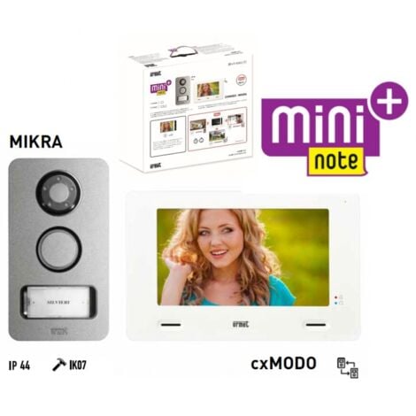 Kit Monofamiliare Video C/Cxmodo Mikra Colori 2 Fili ( URMET cod. 1722/85 )